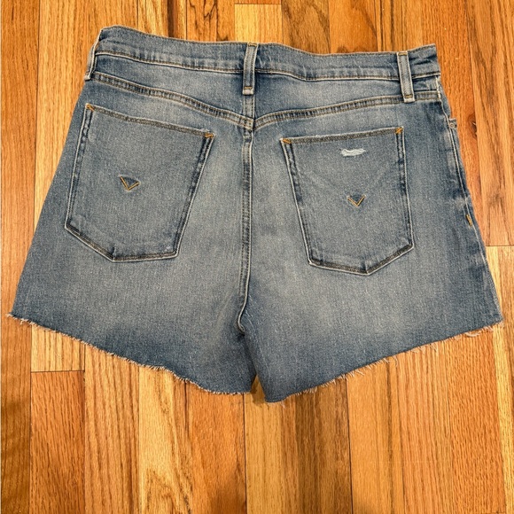 HUDSON JEANS Gemma Mid Rise Denim Shorts - Picture 4 of 6